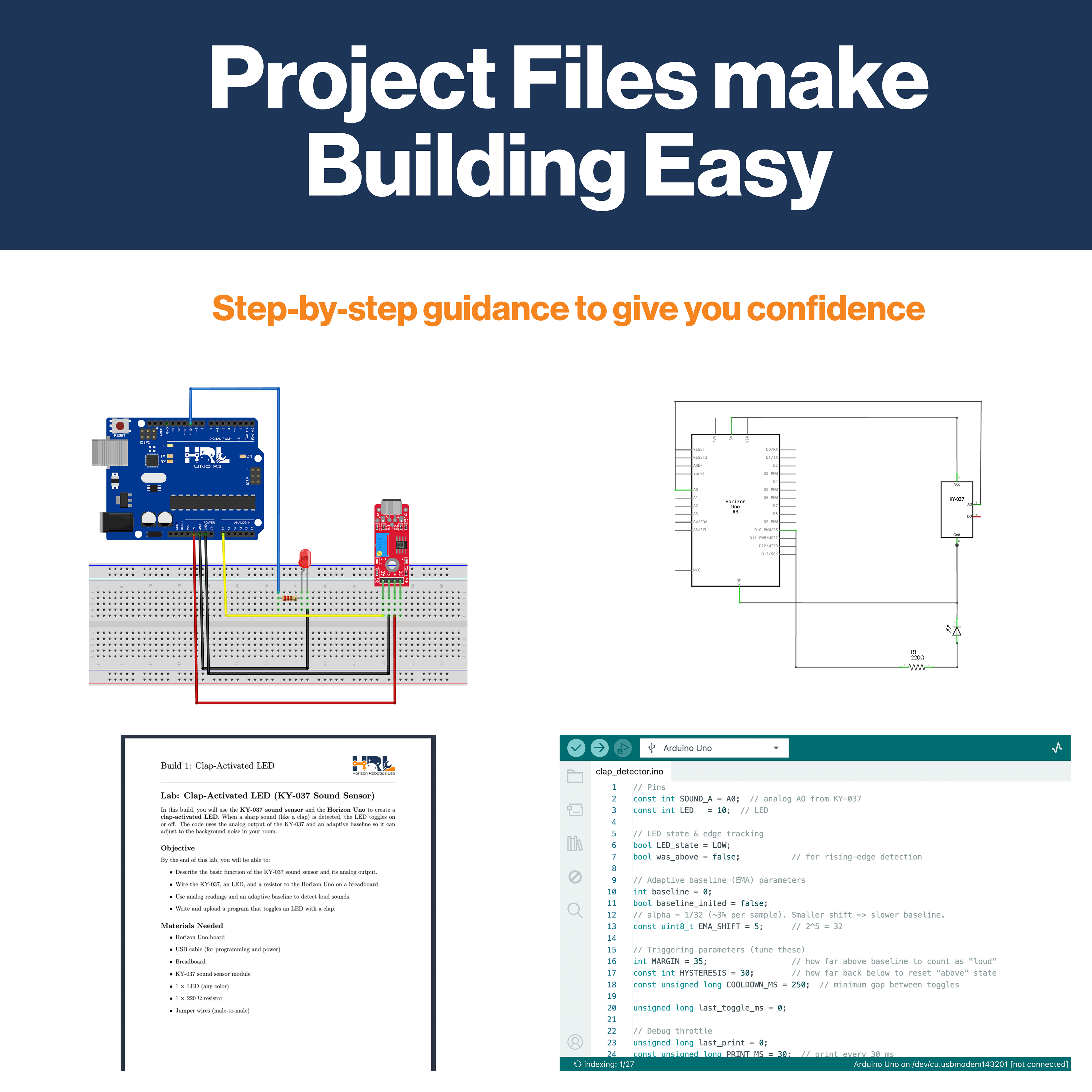 Horizon Uno Electronics Starter kit